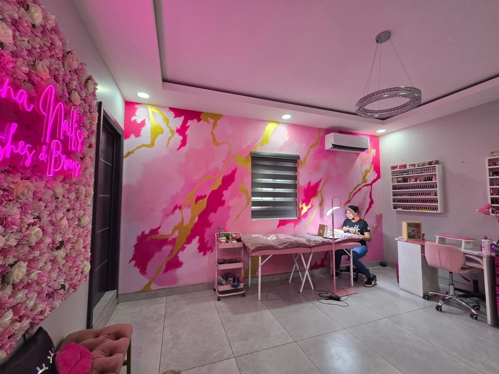 Interior salón de belleza — Mexicali